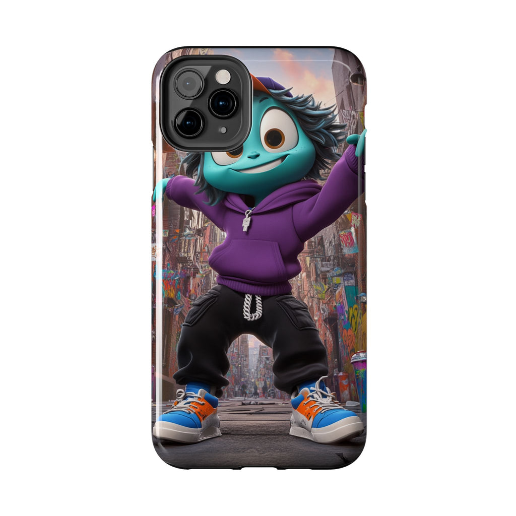 Funda Premium MINUX para iPhone y Samsung Galaxy - Alien Boy 002