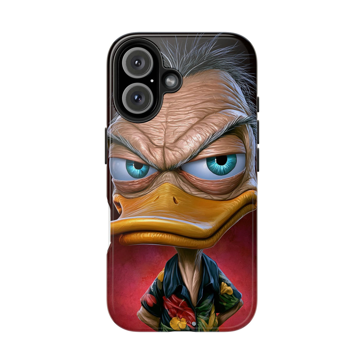 Funda Premium MINUX para iPhone y Samsung Galaxy - 3D Duck face