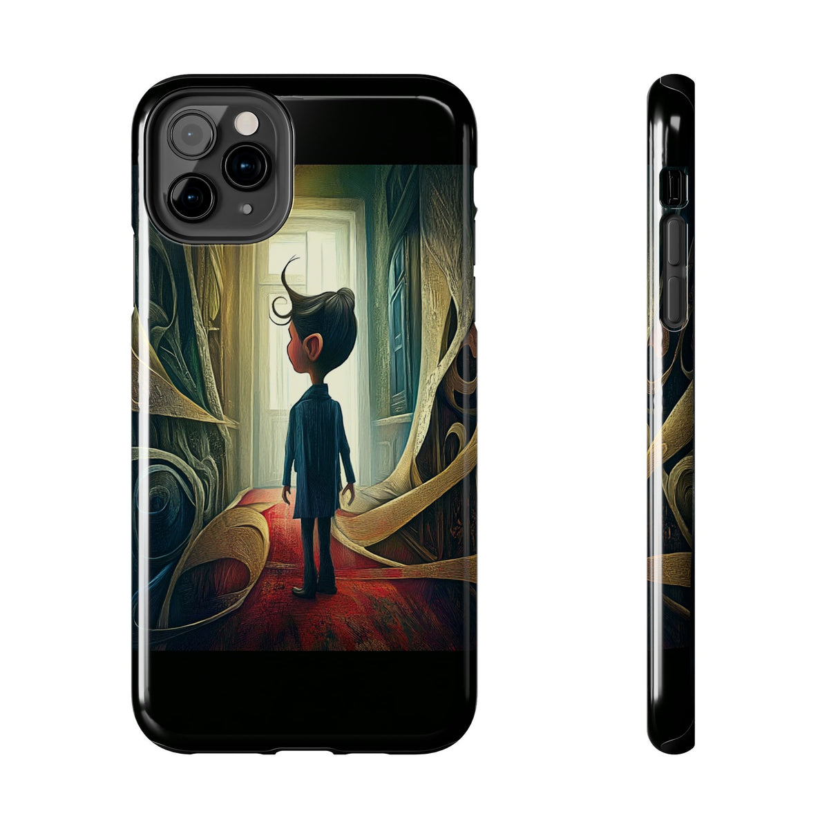 Fundas Premium MINUX para iPhone y Samsung Galaxy - Silent Corridor