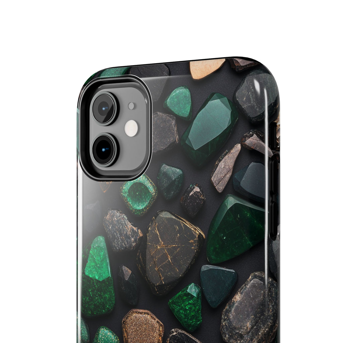 Fundas Premium MINUX para iPhone y Samsung Galaxy - Emerald Stone Mosaic