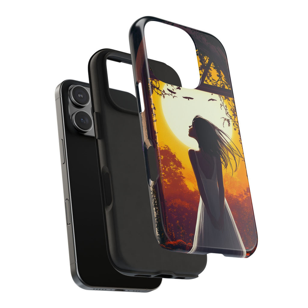 Fundas Premium MINUX para iPhone y Samsung Galaxy - Autumn Window