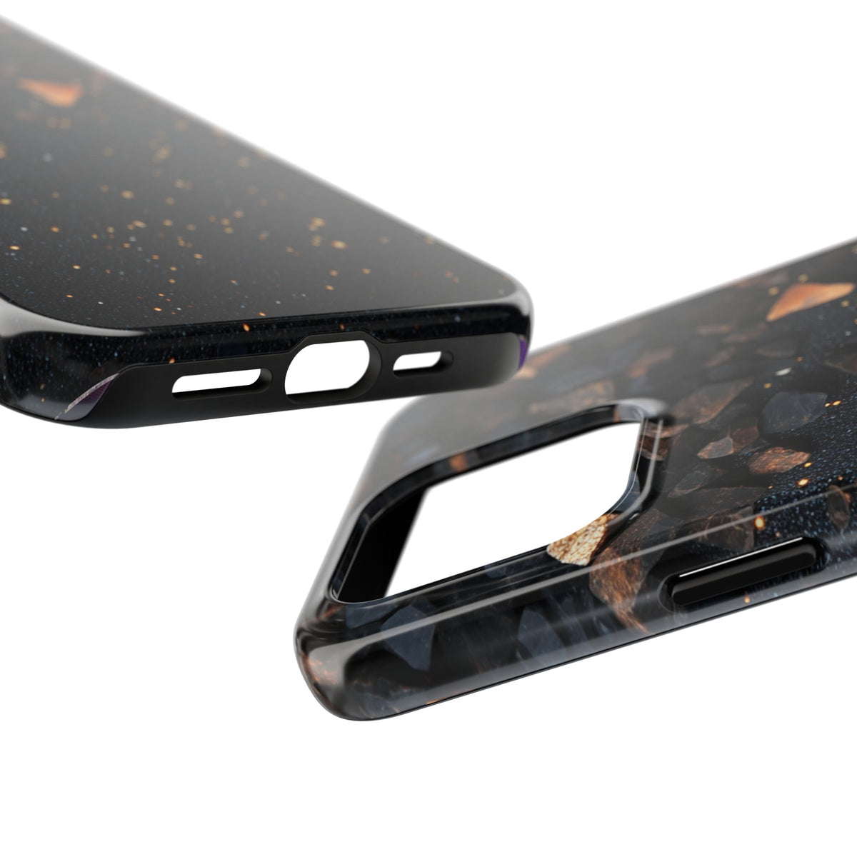 Fundas Premium MINUX para iPhone y Samsung Galaxy - Obsidian Stone Mosaic
