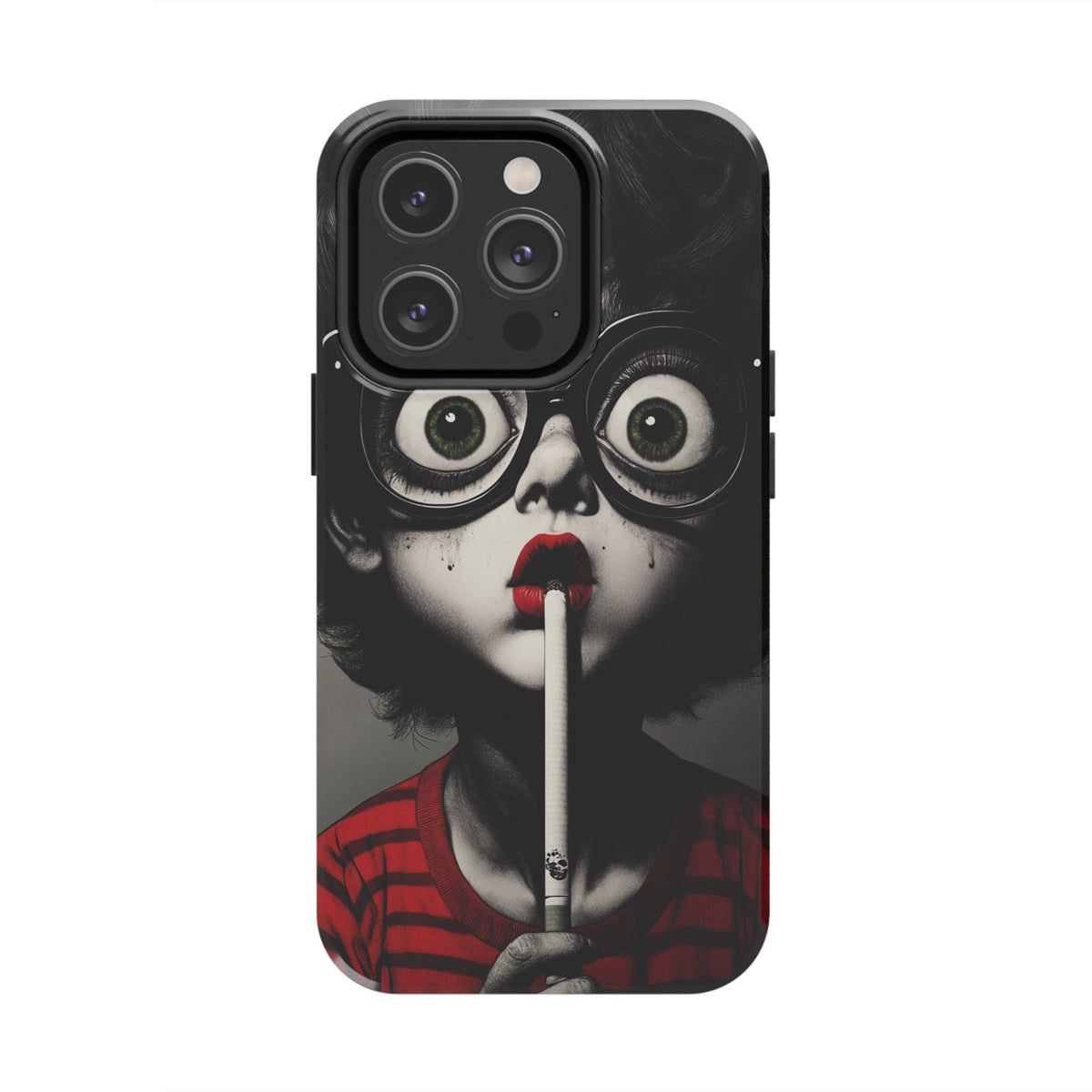 Fundas Premium MINUX para iPhone y Samsung Galaxy - Strange Little Smoker