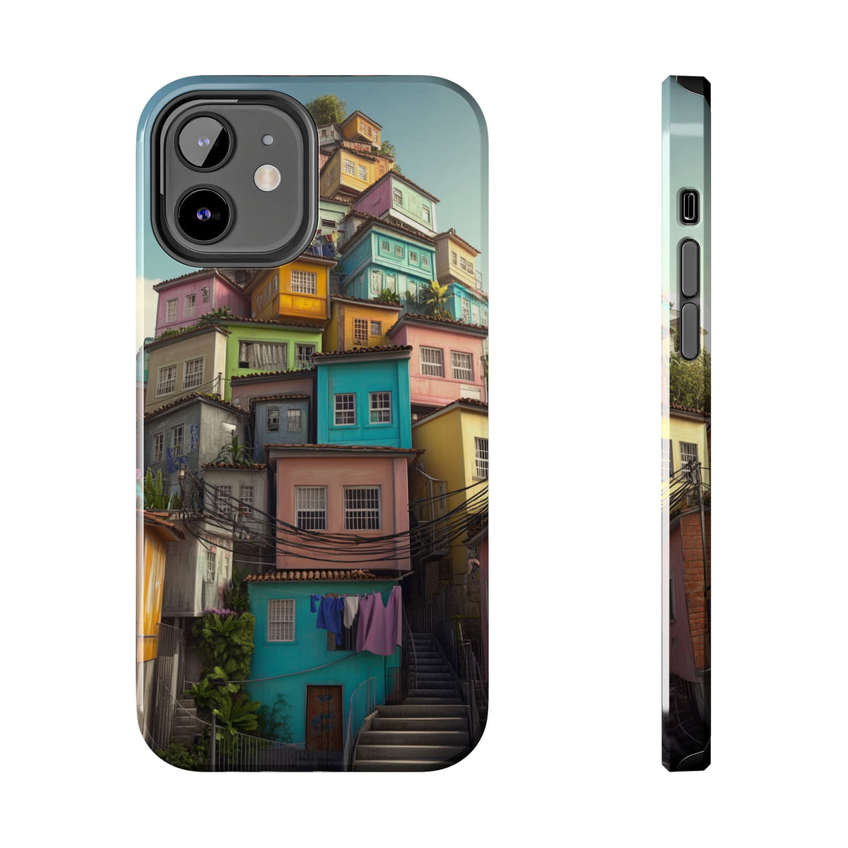 Funda Premium MINUX para iPhone y Samsung Galaxy - Favela 001