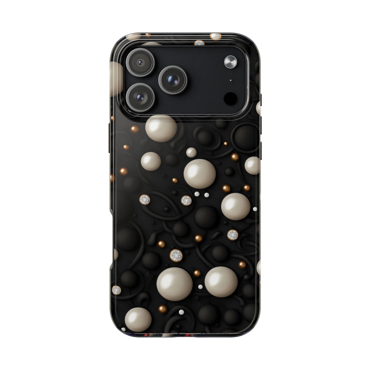 Fundas Premium MINUX para iPhone y Samsung Galaxy - Ivory Pearl Obsidian