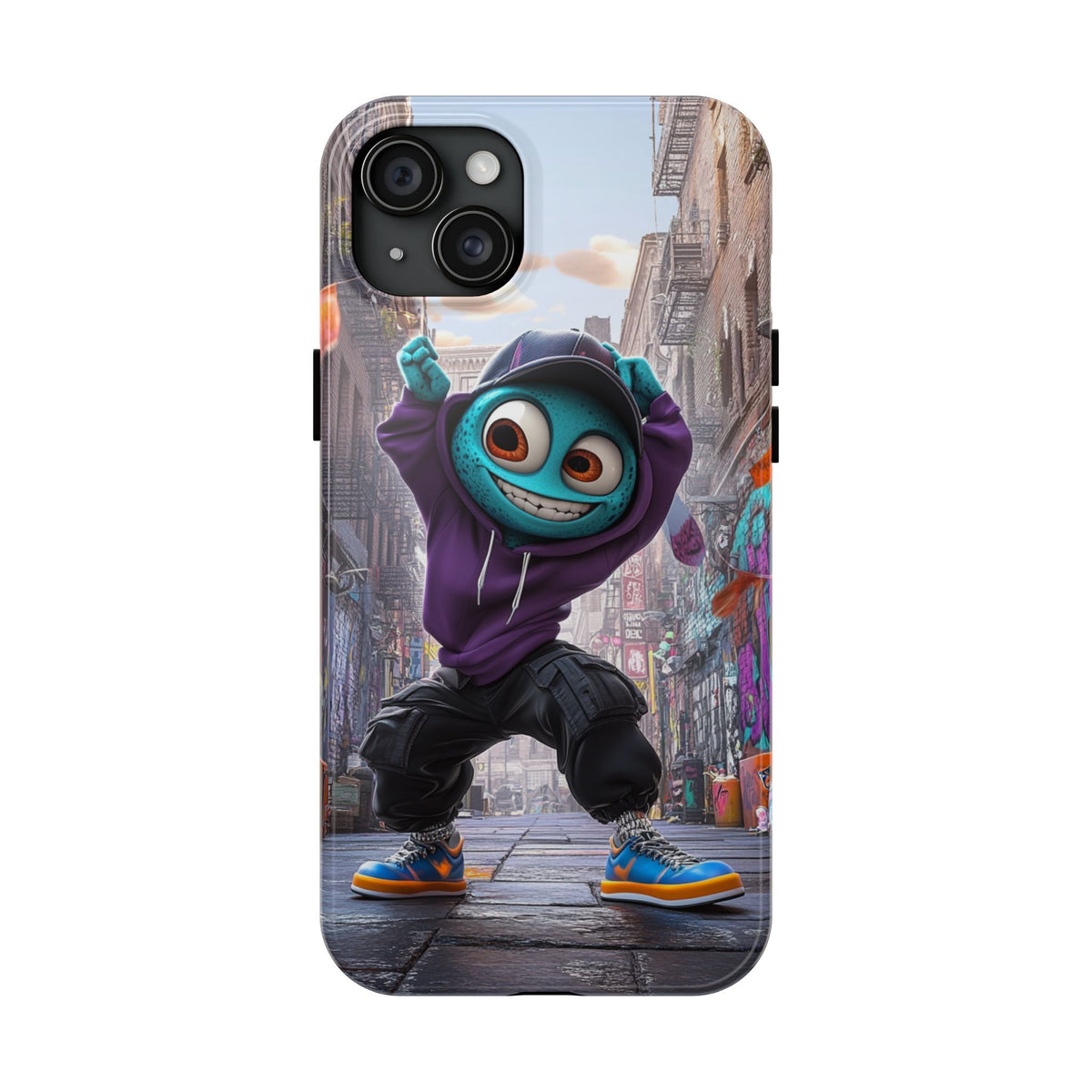 Funda Premium MINUX para iPhone y Samsung Galaxy - Alien Boy 001