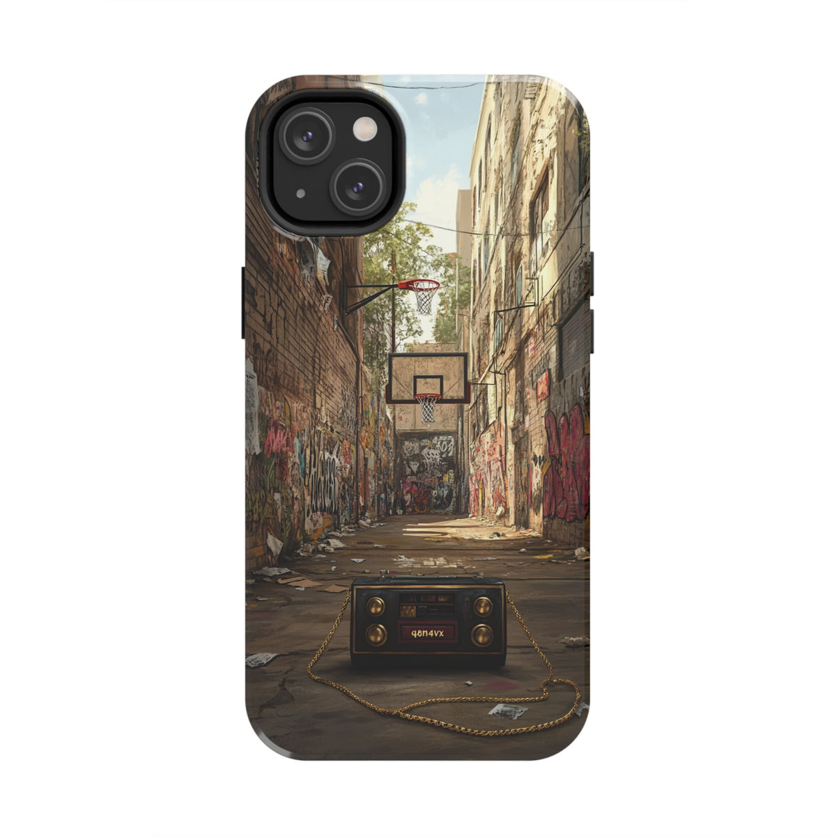 Funda Premium MINUX para iPhone y Samsung Galaxy - Street Radio 001