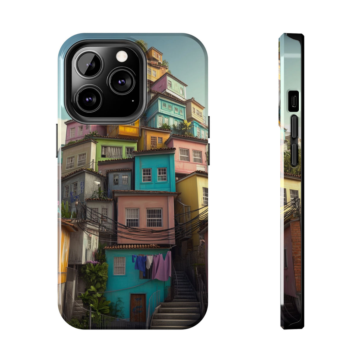 Funda Premium MINUX para iPhone y Samsung Galaxy - Favela 001