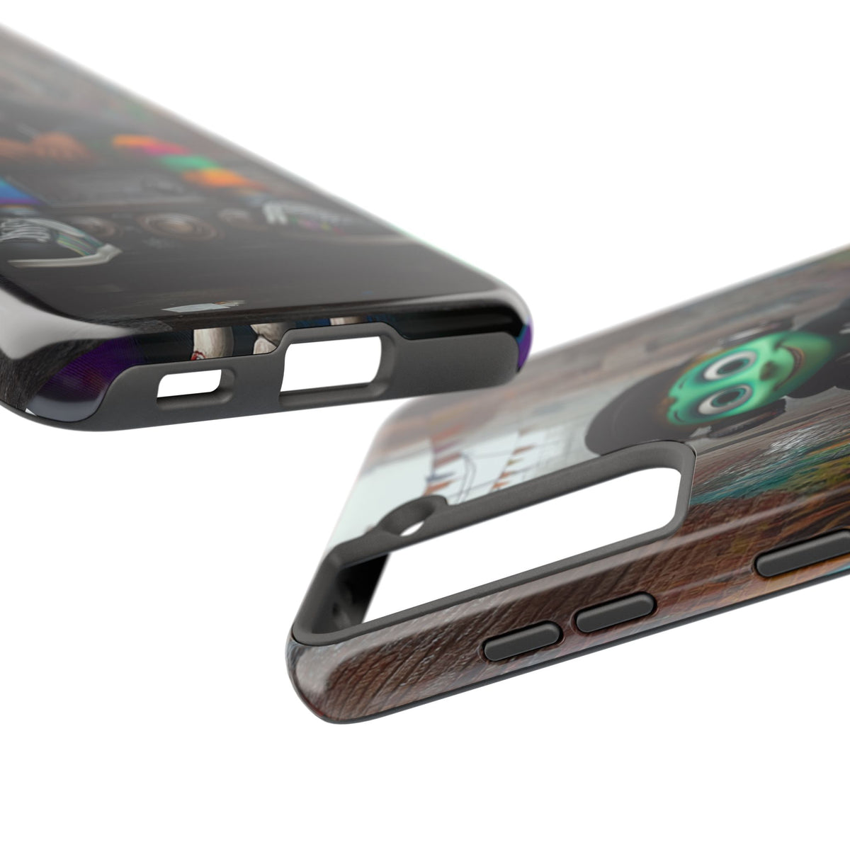 Funda Premium MINUX para iPhone y Samsung Galaxy - Alien Boy