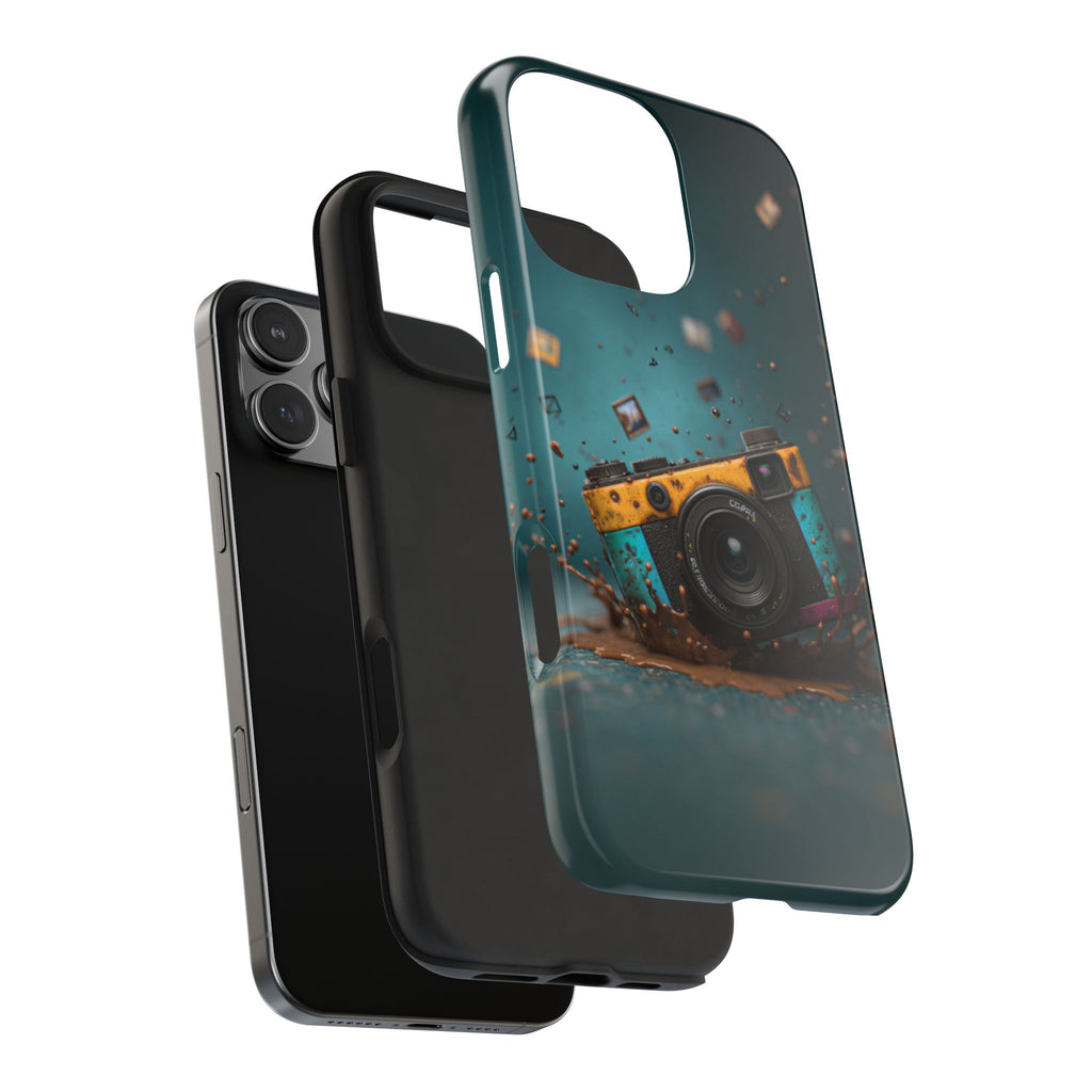 Funda Premium MINUX para iPhone y Samsung Galaxy - Color camera