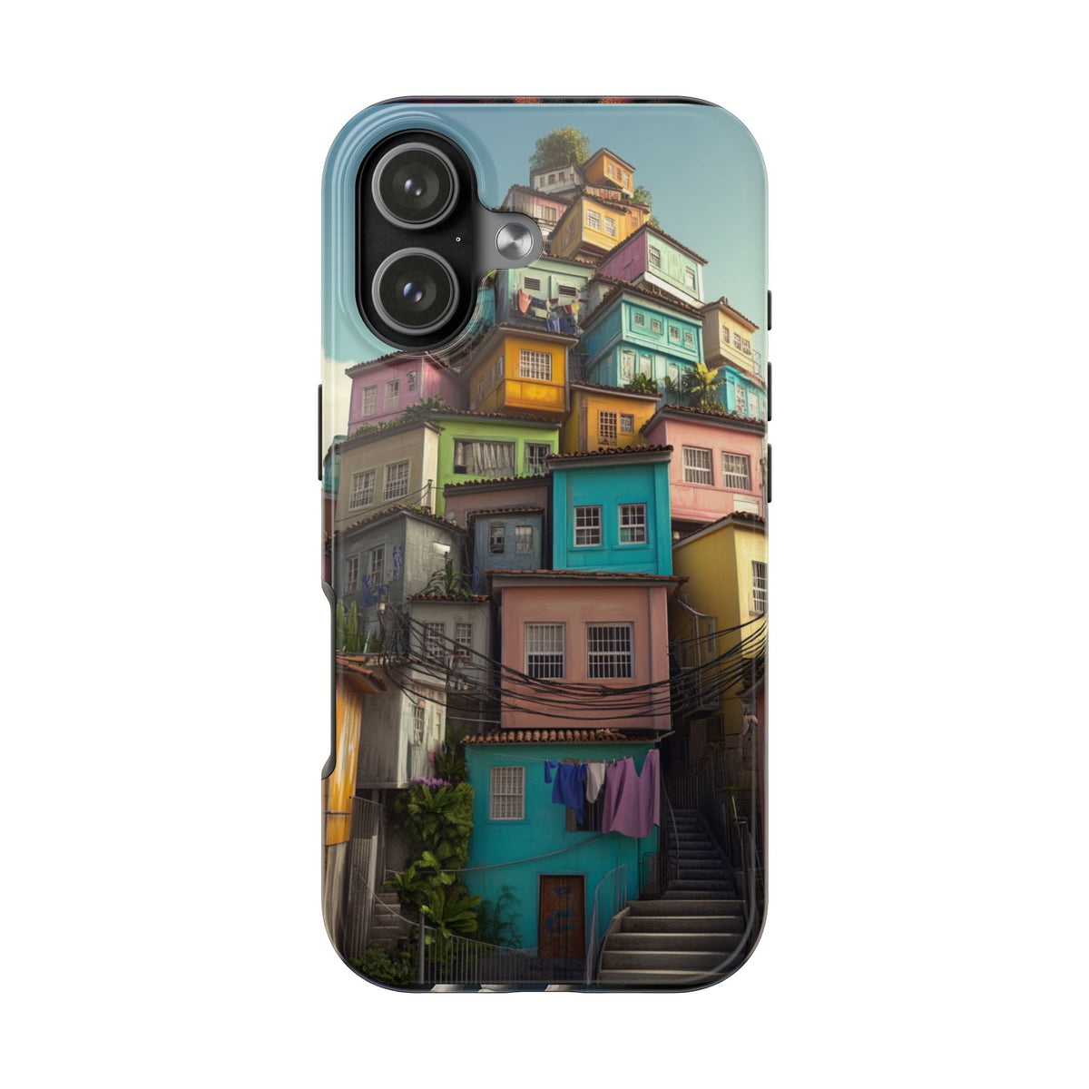 Funda Premium MINUX para iPhone y Samsung Galaxy - Favela 001